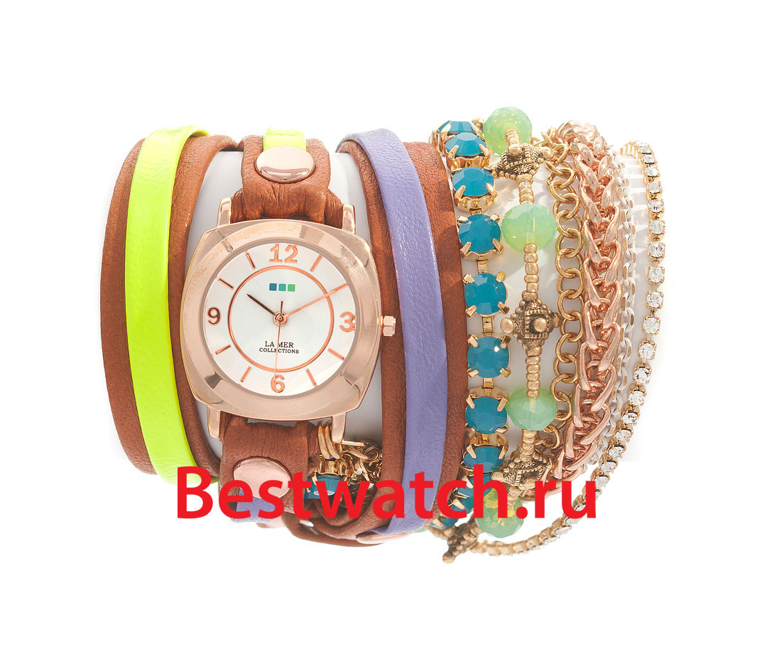 Часы La Mer С цепочками и подвесками LMMULTI2004